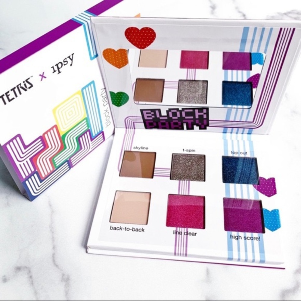 TETRIS™ X IPSY Block Party Eyeshadow Palette